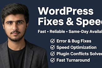 fix wordpress errors and optimize your website speed