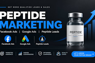 peptide marketing facebook ads peptide google ads peptide leads fix peptide ads