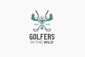 design would love incorporate golf wild wilderness logo