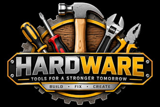 design a professional  handyman,  hardware, or construction tools logo