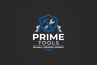 design a professional tools logo for your business