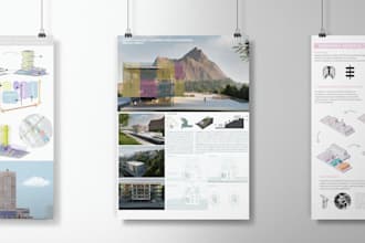 design architectural presentation boards