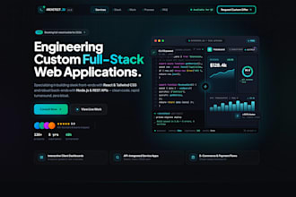 full stack web applications