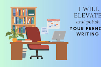 enhance, refine, and polish your french text