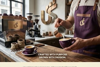develop a modern responsive cafe or restaurant website