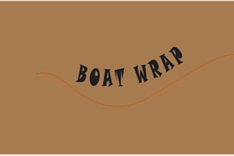 design professional boat, ski, jet, surfboard, watercraft, yacht wrap