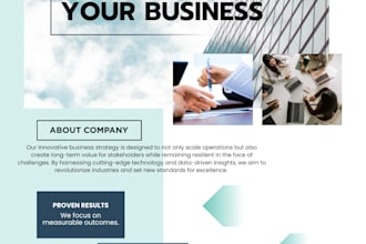 design simple and incredible businesses flyer design