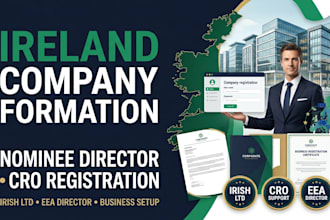 provide ireland nominee director and company registration services