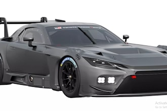 custom car 3d model, bodykit design, complex car part for game and 3d printing