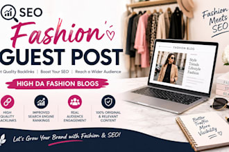 build fashion backlinks via fashion guestpost on high style sites to rank blogs