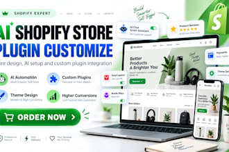 customize your shopify store with ai and custom plugins