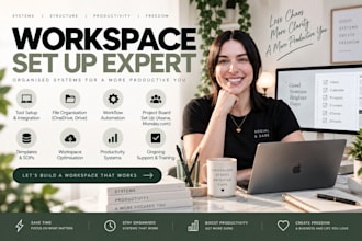 be your notion and asana workspace expert for CRM, workflows and sops