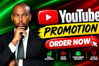 shoutout video promotion, organic promotion, to gain 1 million views