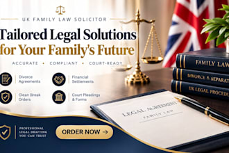 professionally draft your UK divorce consent order