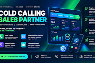 saas pipeline sales meeting IT sales partner appointment setting cold calling