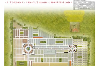 site plans, masterplans, urban planning