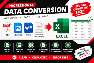 convert pdf to excel