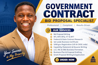 write winning bid proposal, rfp, grant, government contract, proposal writing