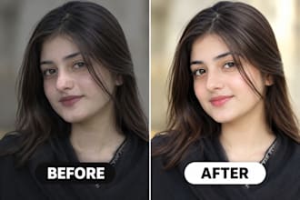 professionally enhance, retouch, color correct your picture