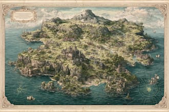 design map illustration drawing