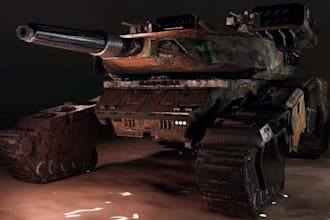 3d modelling enviromment and props fully textured