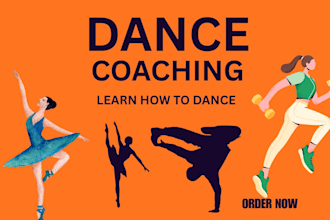 teach you creative dance routines, choreography and movement
