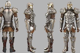 design custom pepakura templates and eva foam patterns for cosplay armor