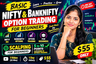teach nifty 50 option trading and technical analysis