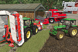 custom farming simulator maps and tractor, fs22 fs25 and fs mods