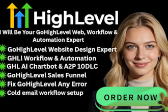 gohighlevel landing page gohighlevel website design go highlevel sales funnel