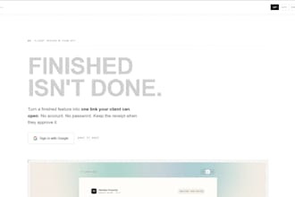 develop a full stack web application