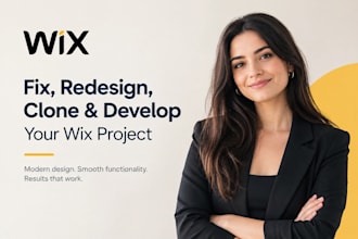 fix wix website, payment gateway, clone wix website, wix developer