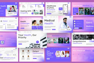 do presentation redesign medical pitch deck startup pitch deck design pitch deck