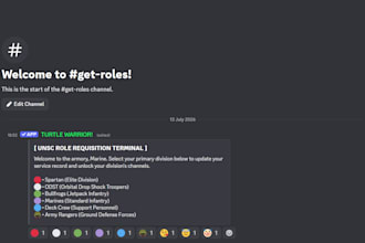 build and setup a custom discord server for your community