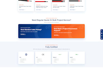 design or redesign a b2b manufacturing wordpress website