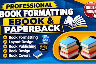 amazon KDP book formatting and publishing, KDP book publishing and formatting