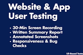 usability tester, user testing and critical analysis