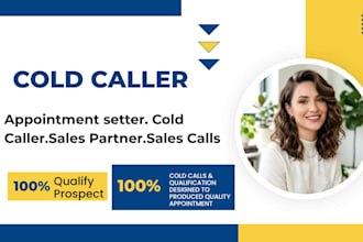 insurance appointment setter pipeline sales calls sales partner b2b cold caller