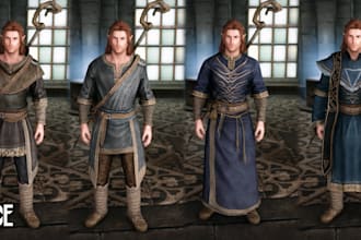 create and port skyrim mods with armor weapons and characters