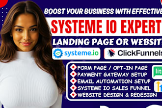 create systeme io landing page systeme io website expert systeme io sales funnel