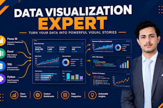 do data analytics and data visualization with power bi, tableau and python