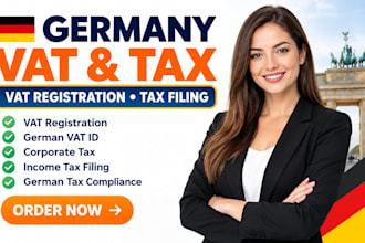 do germany vat registration, german tax filing, corporate tax income tax, vat id