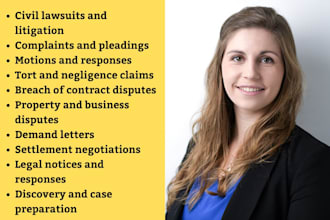 be your civil litigation attorney in california, new york