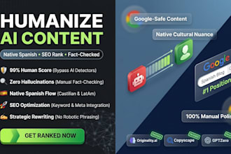 humanize ai content fact check and seo optimize your spanish blog articles