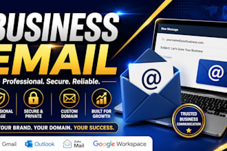 set up business emails
