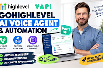setup gohighlevel vapi ai voice agent custom webhook ghl automated appointment