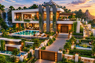 build a minecraft house, survival, city and base or structure for you