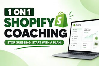 be shopify dropshipping mentor ecommerce consultant shopify dropshipping coach
