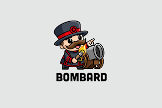 do cartoon, mascot or character mascot logo for your brand