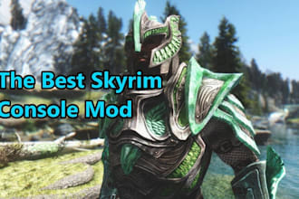 create and port skyrim mods with armor weapons and characters